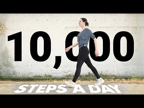 I Walked 10,000 Steps Every Day for 30 Days | Before & After Results