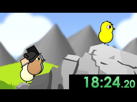 I decided to speedrun Duck Life 4 and cheerfully demolished all my opponents