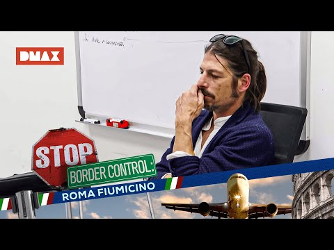 Ragazzo fermato con scatola dal fondo a sorpresa | Border Control Roma Fiumicino