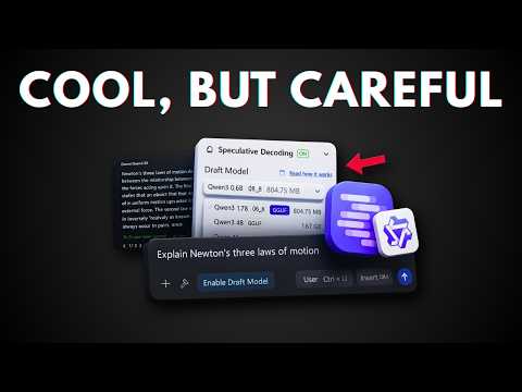 How to PROPERLY Use Speculative Decoding in LM Studio to DOUBLE Your AI Speed
