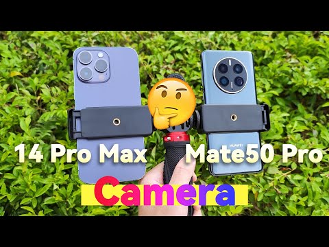 Huawei Mate 50 Pro vs iPhone 14 Pro Max - Camera GAP such incredible!