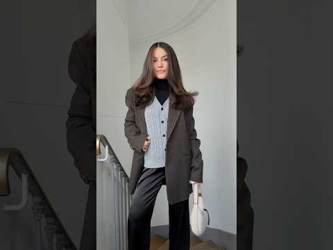 Casual chic 🖤 #shorts