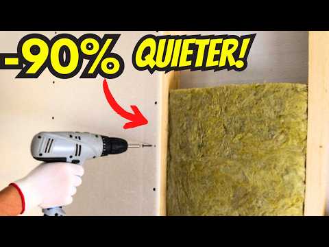 BEST Way to Soundproof a Wall (Not Budget)