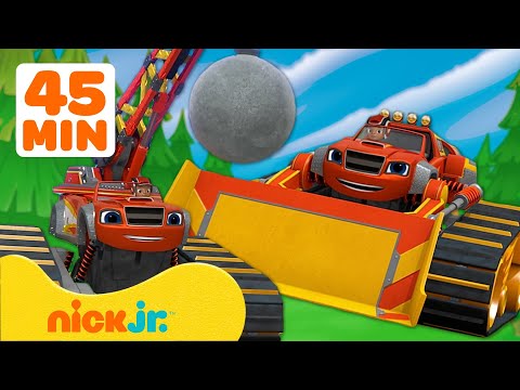Blaze and the Monster Machines | Blazes BESTE Bau- & Abrissmomente! mit AJ | 45 Minuten | Nick Jr.