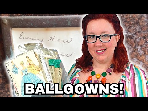 I opened the BALLGOWN DRAWER from the Estate Sale buyout