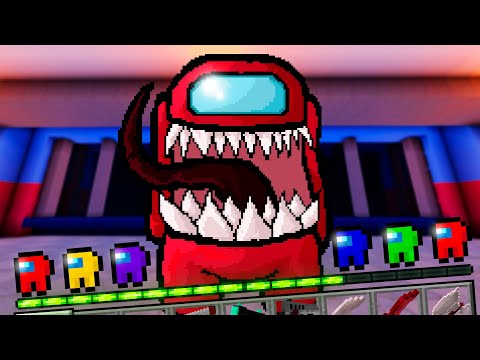 Minecraft but Among Us Custom Hearts