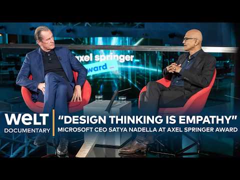 MICROSOFT CEO SATYA NADELLA - “Empathy is a very important business skill” | Axel Springer Award