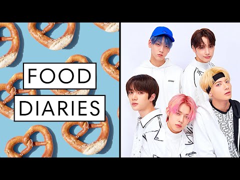 Everything K-pop Stars TOMORROW X TOGETHER Eat in a Day | Food Diaries: Bite Size | Harper’s BAZAAR
