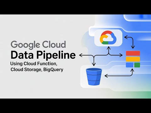 Build Data Pipeline in GCP | Cloud Storage, BigQuery & Cloud Functions