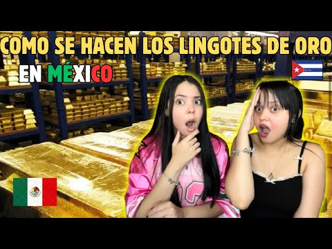 NO PODEMOS CREER QUE Así fabrican los lingotes de oro en México-CUBANAS REACCIONAN
