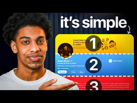 How To Build a Junior Developer LinkedIn Profile That Gets You HIRED [FULL GUIDE]