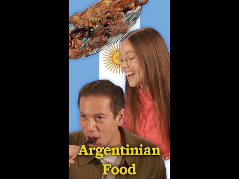 Argentinians love their meat and chimichurri! 😂 Full episode out at 12PM PST today!✨