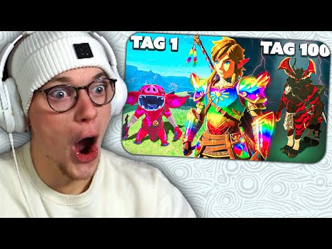 ER hat 100 TAGE in der TOTK Randomizer ÜBERLEBT!