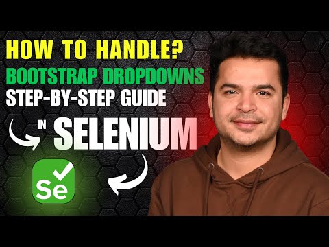 How to Handle Bootstrap Dropdowns in Selenium WebDriver