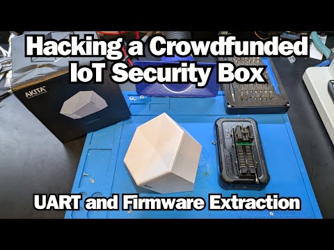 Hacking a Crowdfunded IoT Security Box - UART and Firmware Extraction