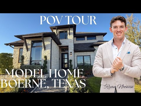 POV walkthrough Perry Model Home in Boerne, Texas | Corley Farms