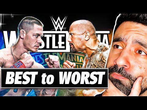 Ranking WrestleMania Main Events From WORST TO BEST (Last 20 Years)