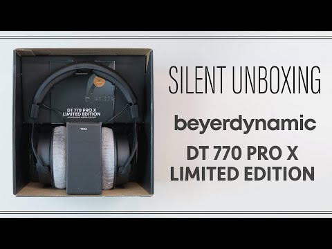 Silent Unboxing - Beyerdynamic DT 770 Pro X Limited Edition