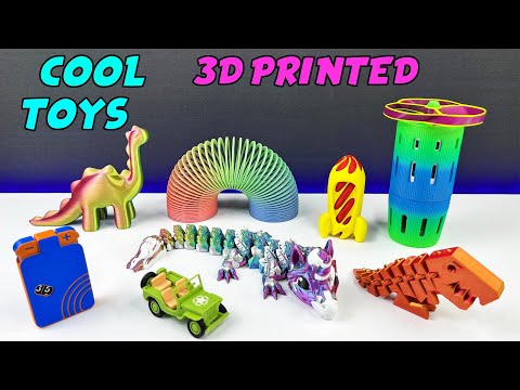 Cool 3D Printed Toys