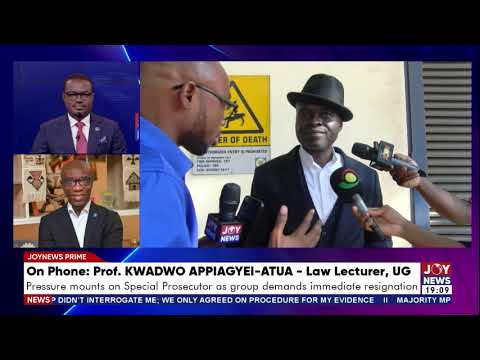 Pressure mounts on Special Prosecutor as group demands remediation resignation | Joy News Prime