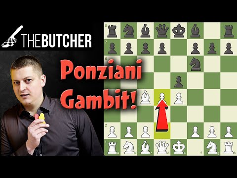 Win Fast with The Bishops Opening! Ponziani Gambit!!