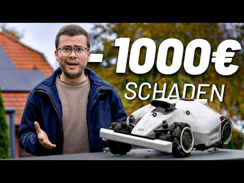 Schockierende Bilanz: 1000€-Schaden durch Mähroboter... (Luba 2)
