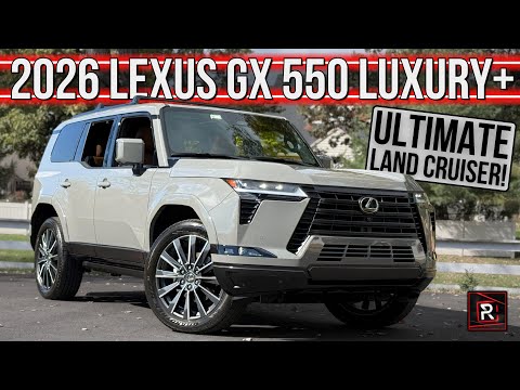 The 2026 Lexus GX 550 Luxury+ Is A Durable Japanese Tank For The Urban Jungle