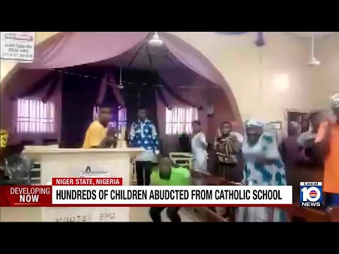 Hundreds of children abducted from Nigerian Catholic school, authorities say