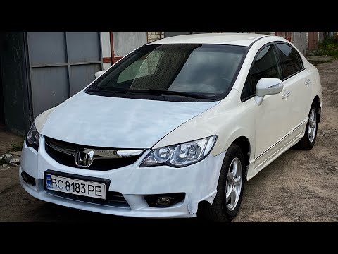 Honda in the STOLEN | flew into the ditch