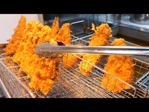 黄金色に輝く極上の一枚!京都の人気とんかつ店に完全密着