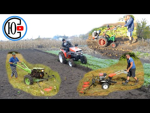 Three MOTOR BLOCKS and one MINITRACTOR. WE have not been bored for a WHOLE YEAR!