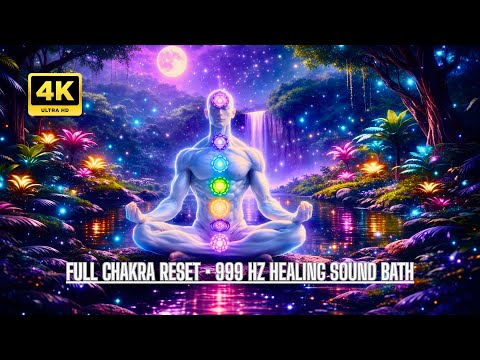 999Hz Chakra Alignment • Open All 7 Chakras • Deep Aura & Full Body Energy Cleanse #01