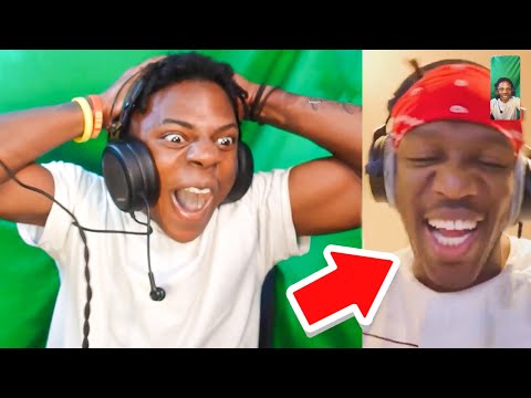 iShowSpeed Facetimes KSI Live On Stream!