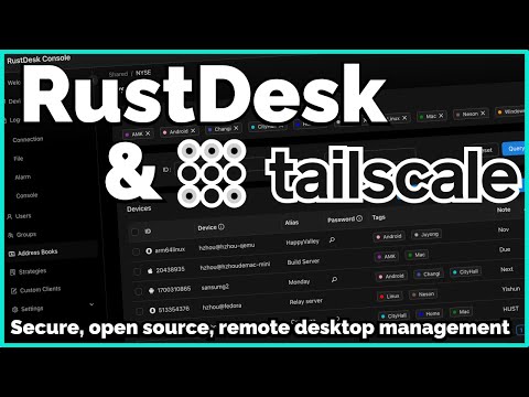 Remote Management Expensive? Try RustDesk - It's Free, OpenSource and Supports Almost Everything
