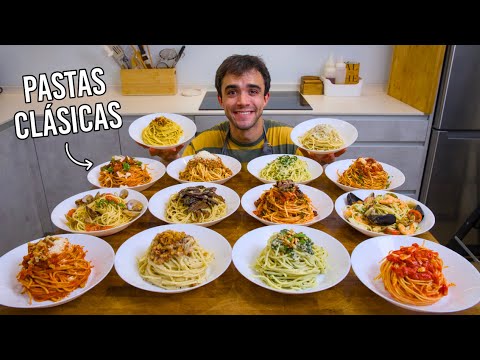 Hago todas las pastas clásicas italianas