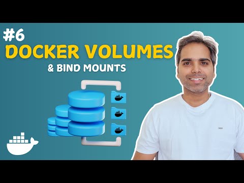 Docker Storage EXPLAINED! Volumes and Bind Mounts | Persistent Data in Docker | Docker Tutorial 6