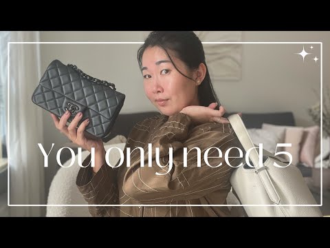 THE ONLY BAGS YOU NEED | WHAT I LEARNED AFTER 10 YEARS OF COLLECTING | CLASSY, MINIMALIST STYLE
