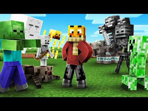 Welche Minecraft MOB ARMEE gewinnt das MOB BATTLE?