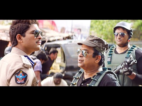 देखिए अल्लू अर्जुन ने ब्रह्मानंदम के साथ मिलकर कैसे मंत्री का बैंड बजा दिया- Best Action Scene