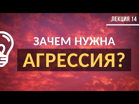 Психология эмоций. Чем полезна агрессия? / Лекция №14 (полностью)
