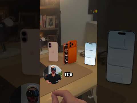 Grab your Vision Pro and check out the new iPhone 17, iPhone Air, and iPhone 17 Pro in your space.