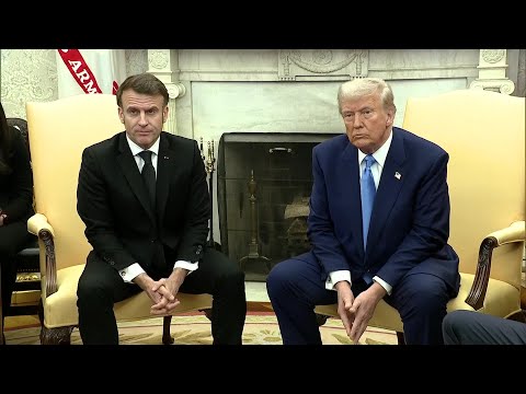 Trump, Macron Discuss Ukraine, Russia and Tariffs: Full Remarks From the Oval Office