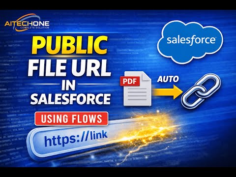 Generate Public File URL in Salesforce using Apex Trigger & Flow (Step-by-Step)