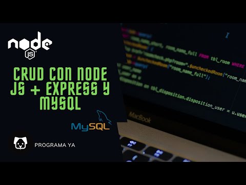 CRUD con Node JS + Express y MySQL #programming #javascript #nodejs #backend