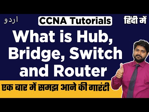What is Hub,Bridge,switch and Router-Hindi/Urdu | Best Video on Networking Devices-Hindi/URDU