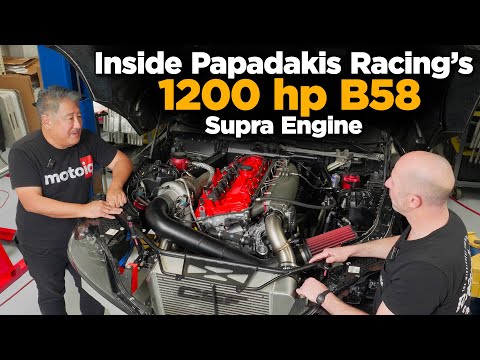 Inside Papadakis Racing's 1200HP B58 Supra Engine Build