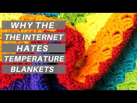 How to Crochet a Temperature Blanket [And Why You Actually Should Make One]