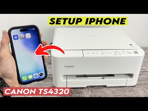 Canon TS4320 : How to Setup With Your iPhone