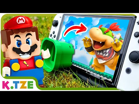 Lego Super Mario Stories: Stop Bowser Jr ๐ค๐ฎ Super Mario Odyssey Story