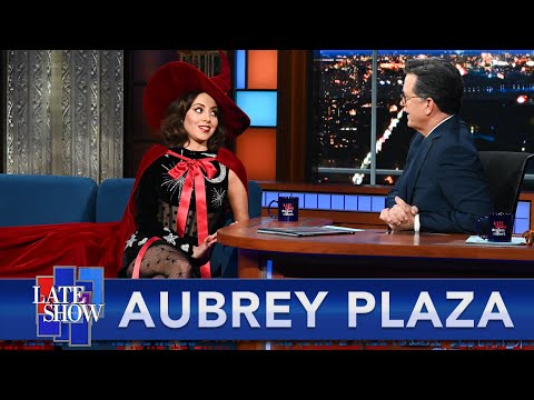 "Be Me. Tell My Story." - How Aubrey Plaza Met The Christmas Witch